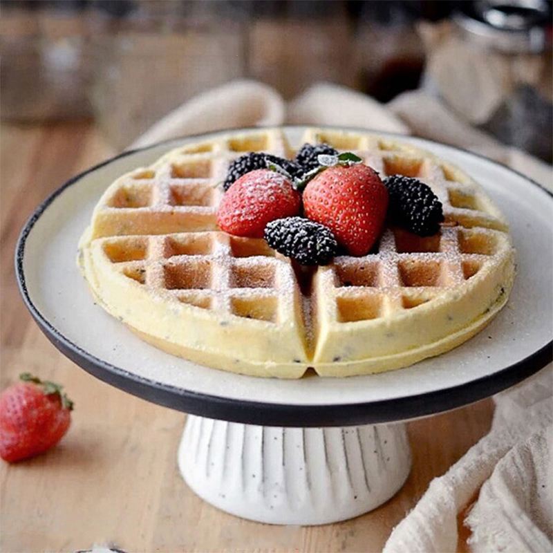 Electric Griddle Pancake - Gaufrier à bascule 220V, crêpière ronde