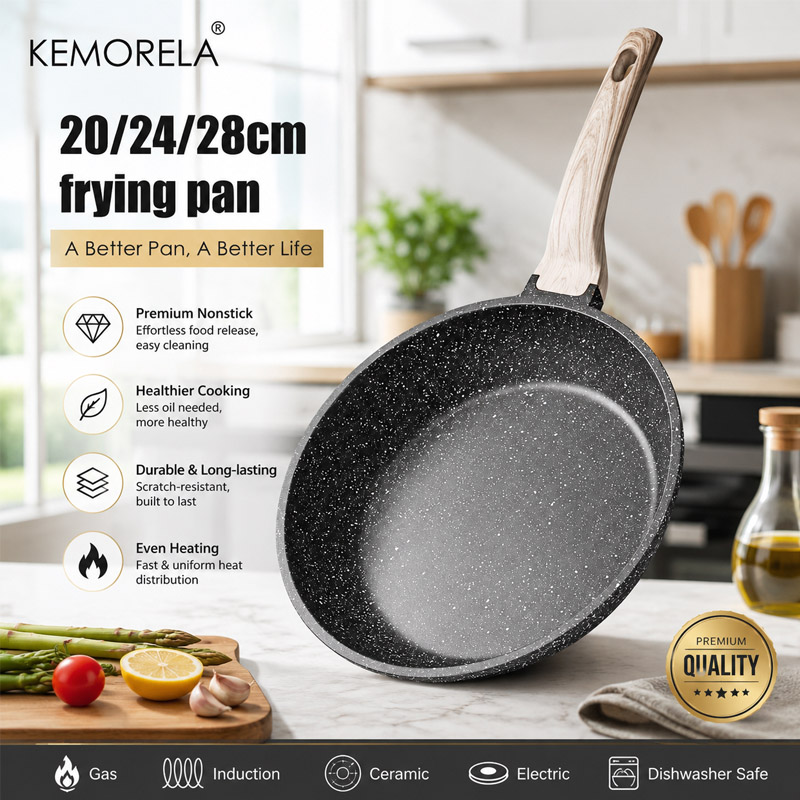 Electric Griddle Pancake - Poêle à frire antiadhésive 20/24/28 cm,