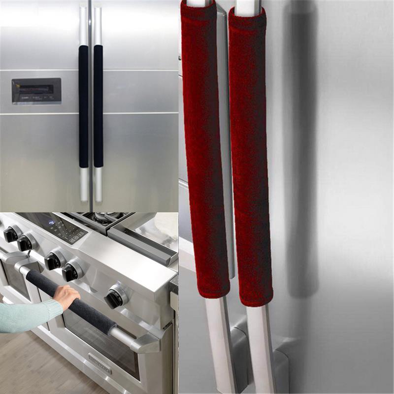 Kitchen Appliances Red Knobs - Couvercle de poignée de porte de