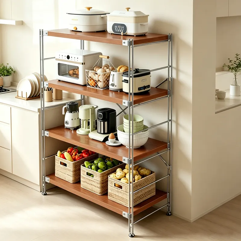 Kitchen Appliances Small - Étagère de cuisine à plusieurs niveaux