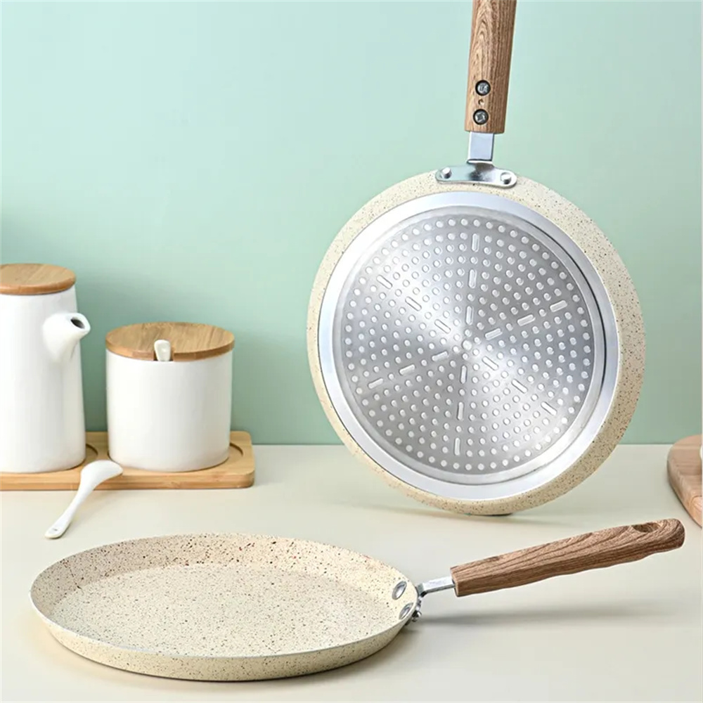 Electric Griddle Pancake - Poêle à crêpes antiadhésive, Mini poêle