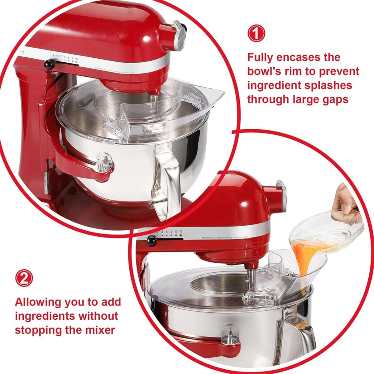 A960U Aug. Pare-éclaboussures  - Stand Mixer Bowl avis et prix