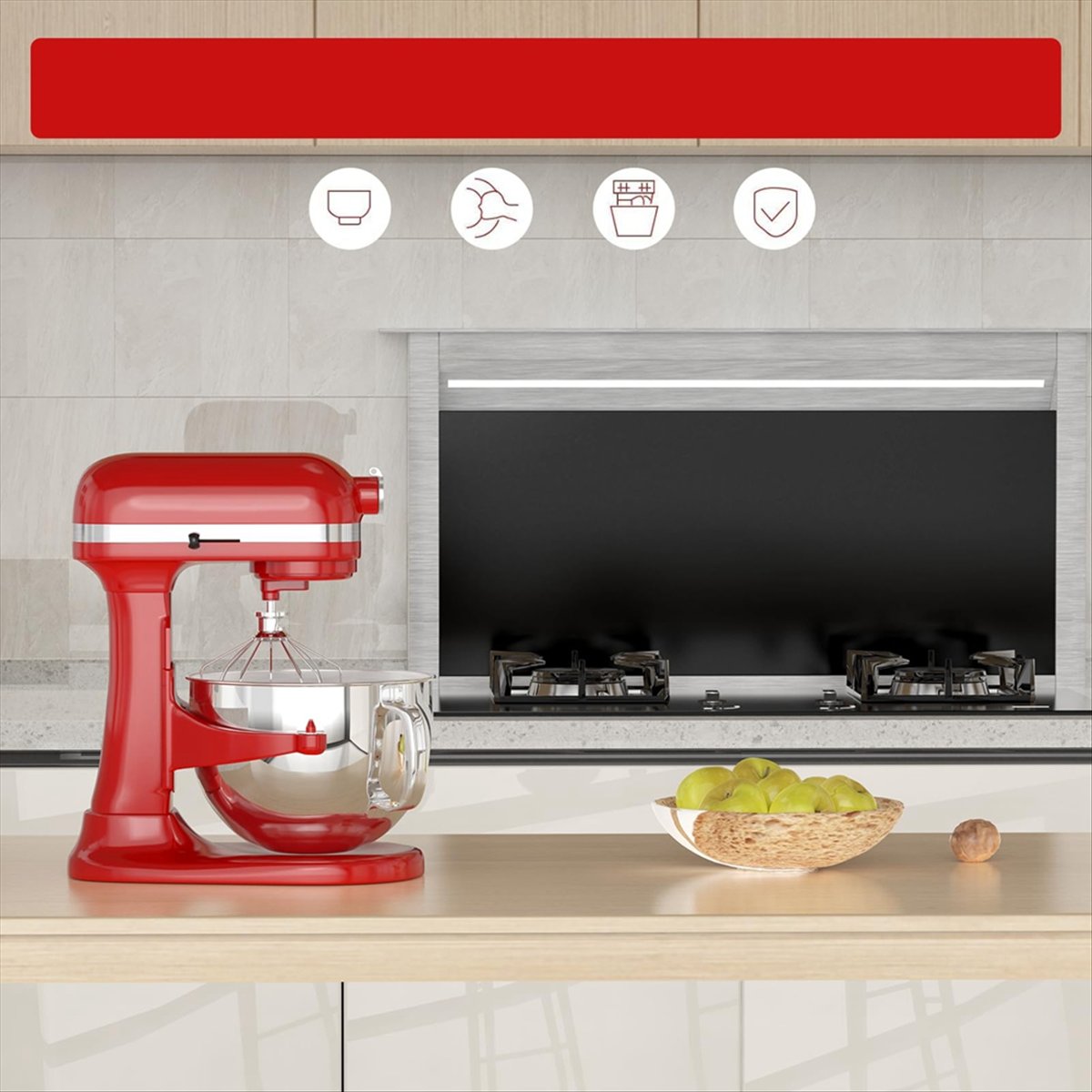 Bol mélangeur en acier inoxyda - Stand Mixer Bowl avis et prix