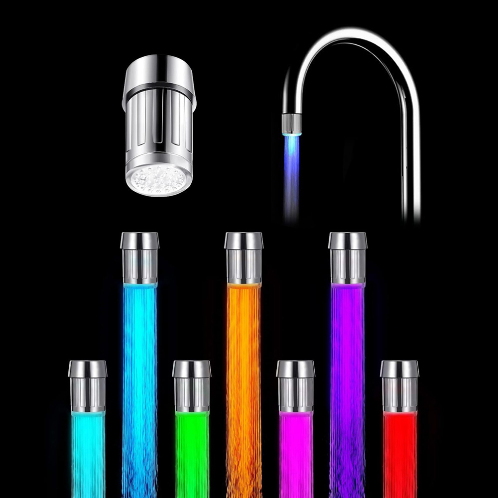 Tête de robinet LED à 7 couleu - Kitchen Appliances Offers avis et prix