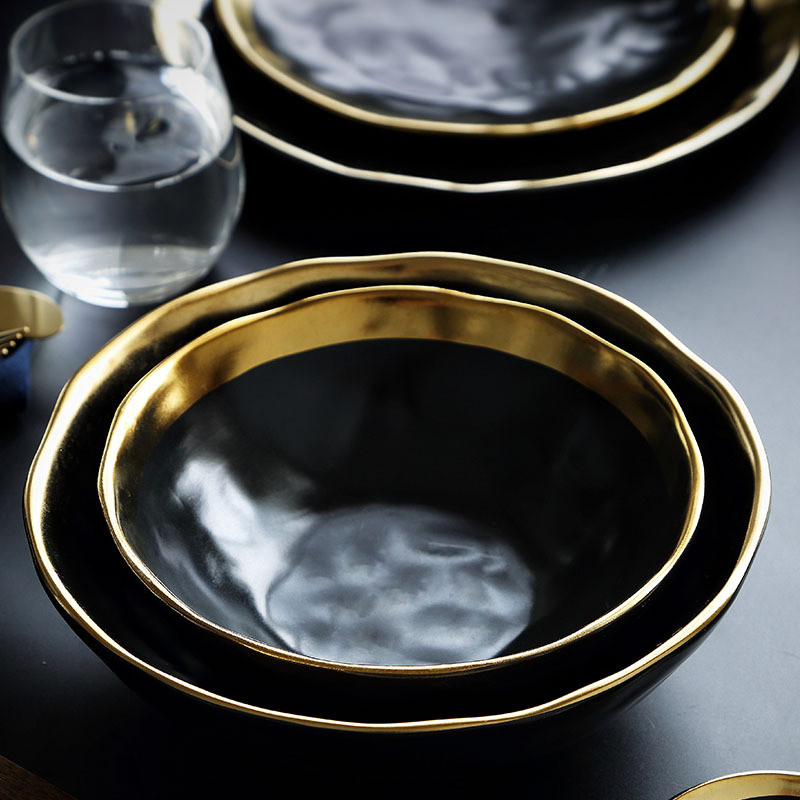 Vaisselle en céramique noir et - Kitchen Appliances White avis et prix